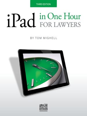 cover image of iPad in One Hour for Lawyers